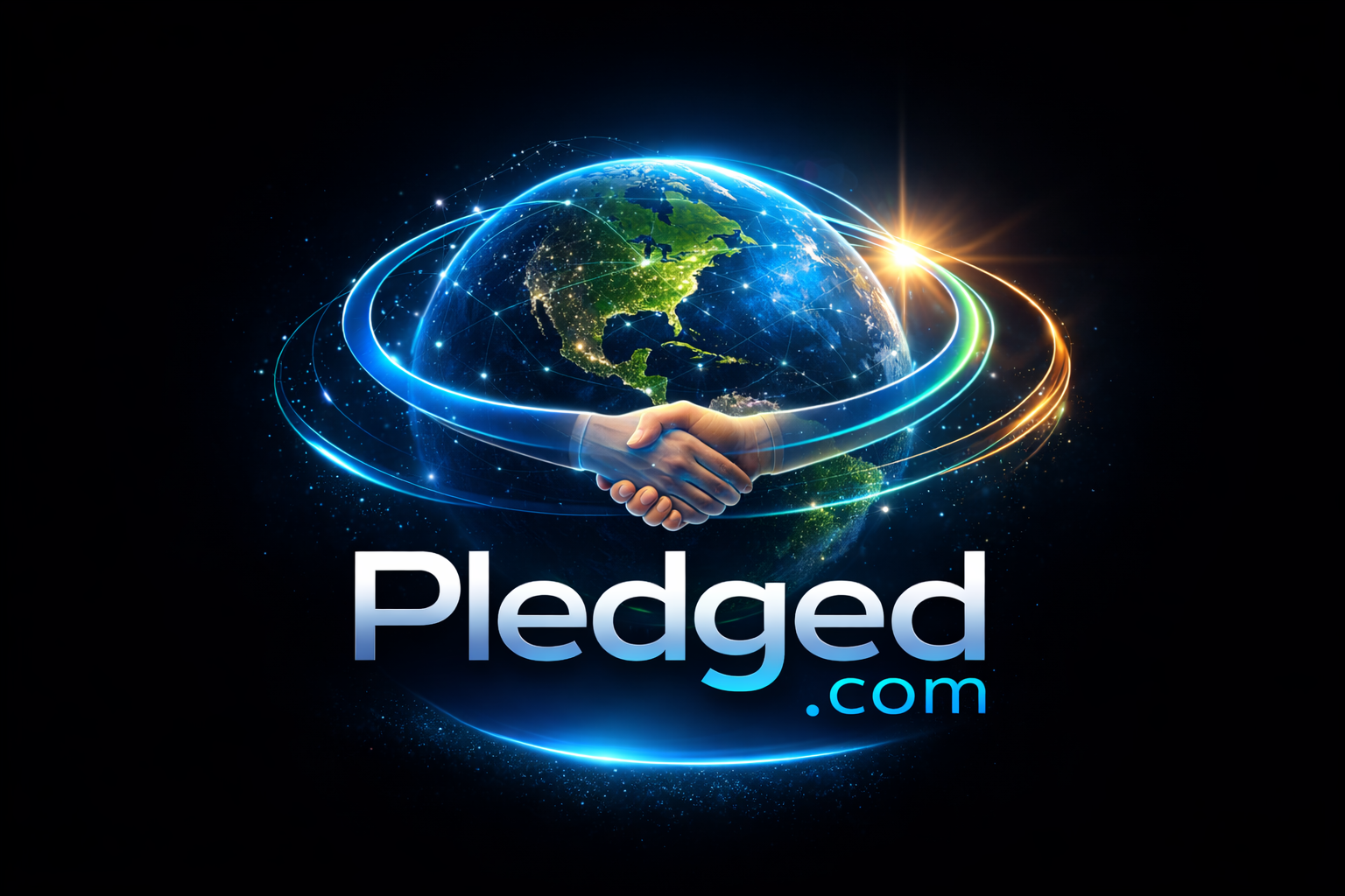 Pledged logo